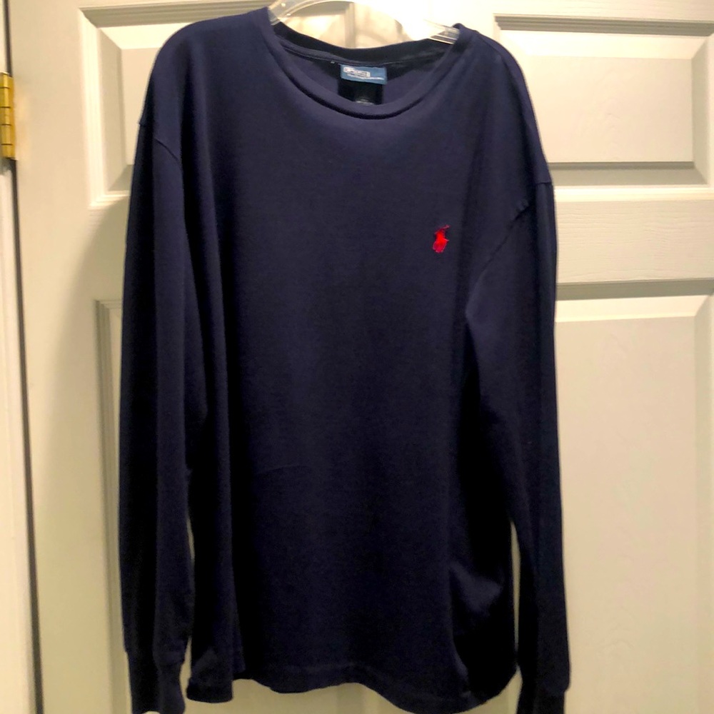 Men’s Polo Long Sleeved Tshirt Sz Small